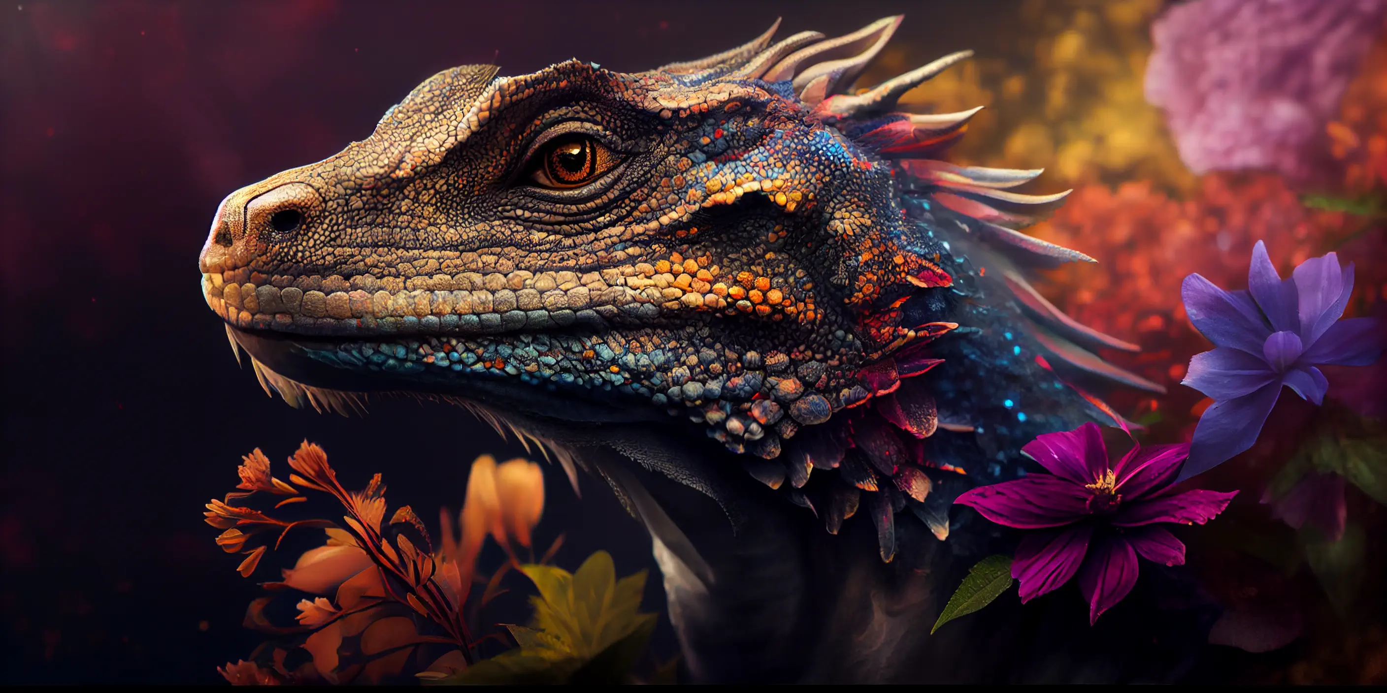 Drakonchik927_portrait_of_a_young_beautiful_dragon_with_flowers_c209ed44-6102-4031-be25-7eb1810aadd8